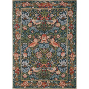 Gobelín Tapisserie Oiseaux face à  face, W. Morris